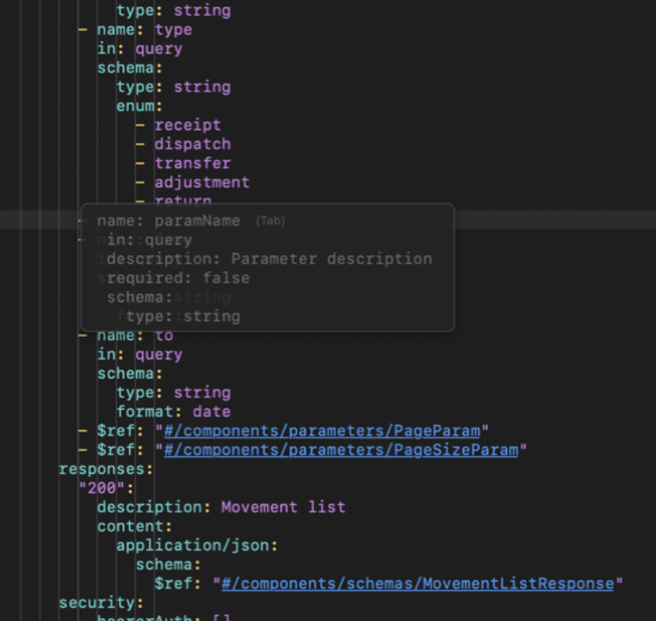 Snippet ghost text preview