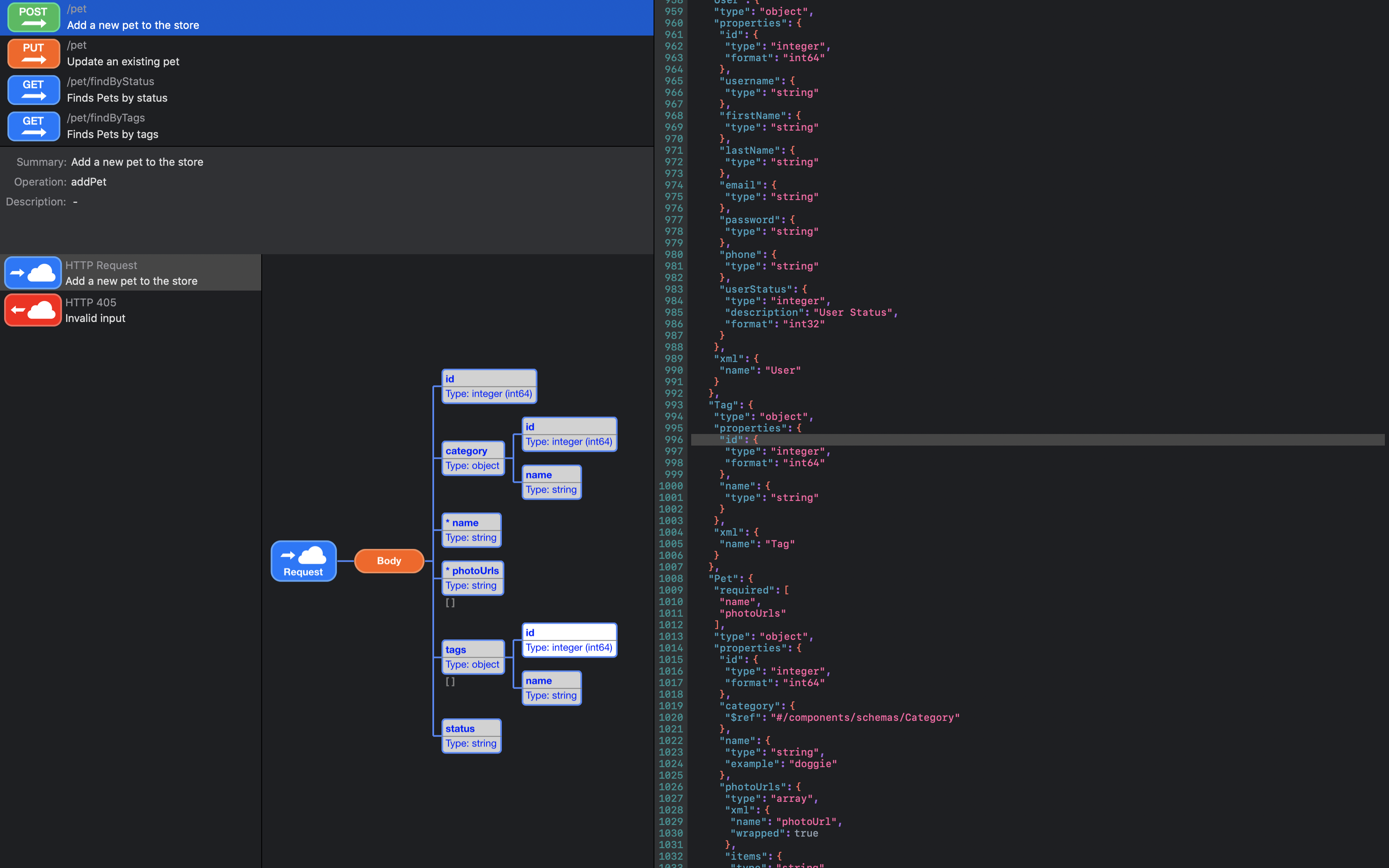 OhAPI main interface